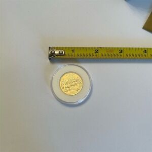 2006 Nevada 24K Gold Plated State Quarter Uncirculated Coin